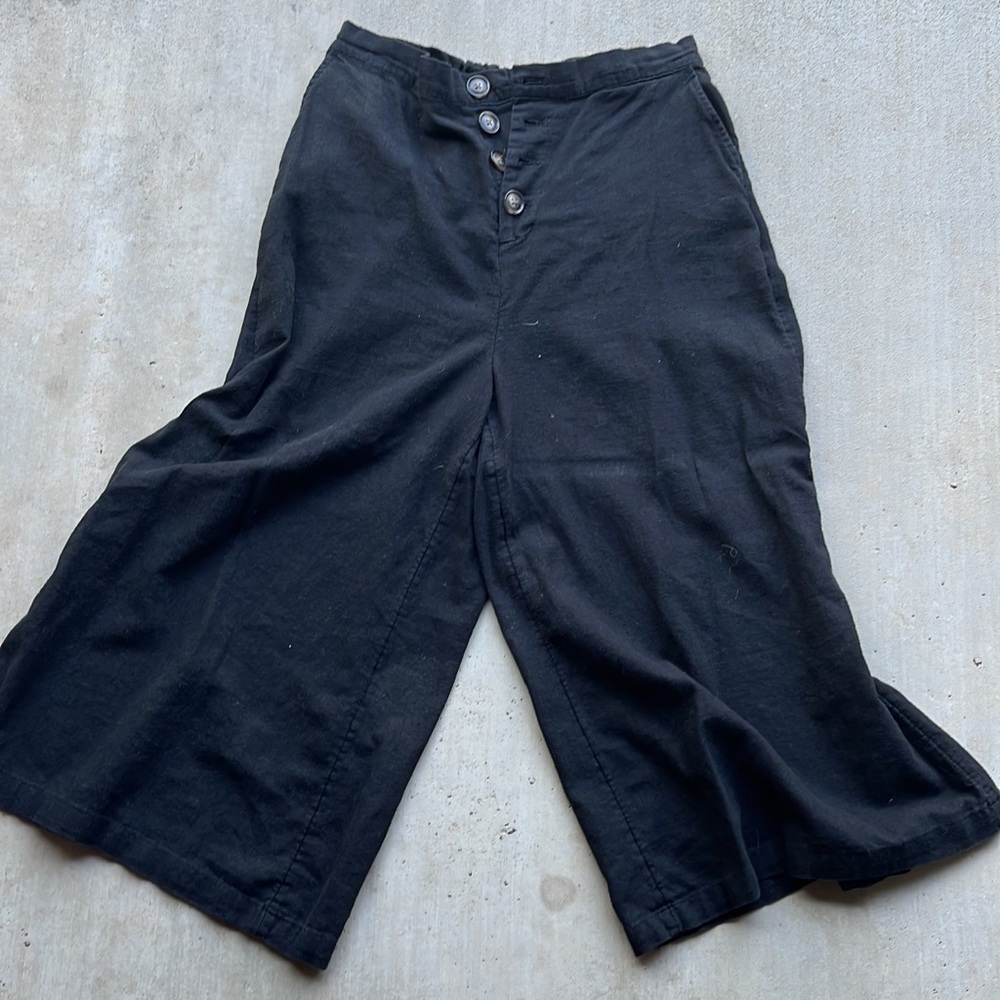 Who What Wear Capri Wide Leg Pant